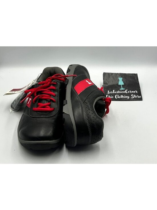 NWT True Linkswear Men\'s Black Leather Proto Lace-Up Golf Shoes Size 8.5 3569 main image 4